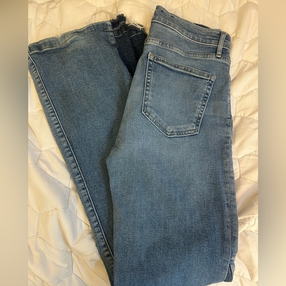 Light Blue Flare Jeans - Picture 2 of 3